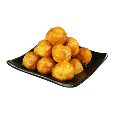 蜡笔小新105g港式鱼蛋  老港咖喱味 商品图0