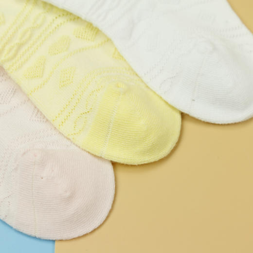 【19元6双】【1-3岁】小童桃心网眼袜子【713207】 商品图3