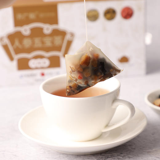 KJ 许广和 人参五宝茶 代用茶 150g(5g*30)/盒 商品图4