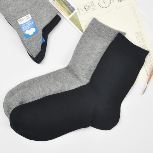 【49元6双】女丨四季中筒袜柔软舒适松口睡眠袜吸汗透气女袜【812205】 商品图0