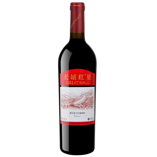 长城红星解百纳干红葡萄酒 750ml*6瓶 商品图1