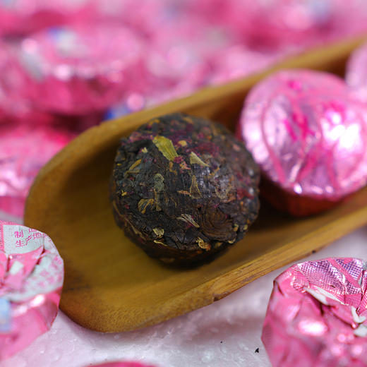域邦铝纸玫瑰普洱熟沱（普洱茶熟茶调味茶） 商品图3