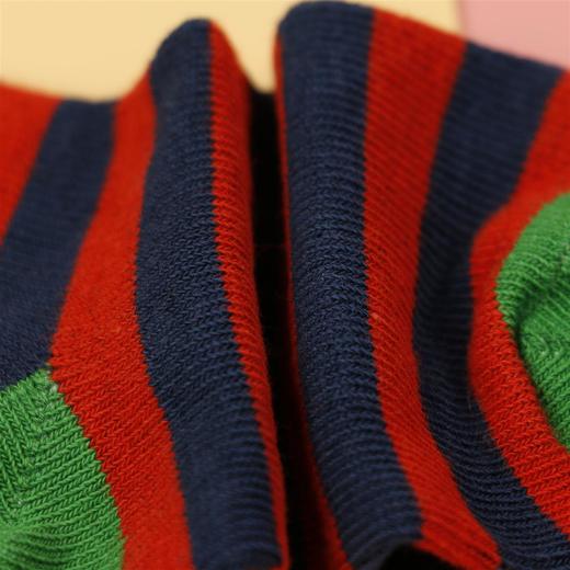 【19元6双】3-5岁丨儿童条纹四季棉袜舒适时尚健康精梳棉袜小童【923215】 商品图3