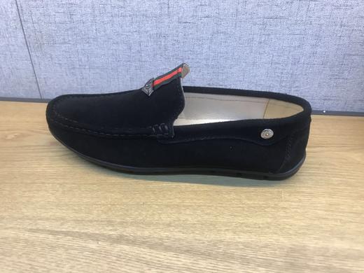 豪行2019秋季新品时尚休闲真皮男单鞋豆豆鞋19327668专柜正品 商品图1