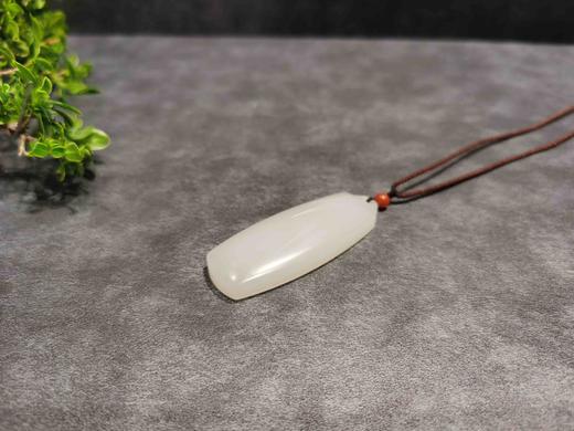 【御珠宫坊】羊脂白玉竹牌 商品图2