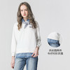 famecoco范可儿假两件卫衣百搭拼接上衣F211BE004 商品缩略图1