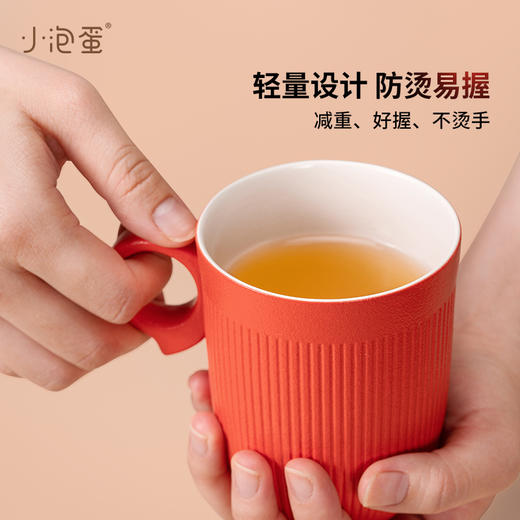 【采购专享】宫里的世界&泊喜 小君杯马克杯 两色可选 赠虑茶器 商品图3