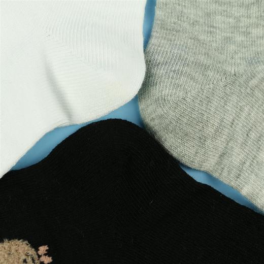 【19元6双】7-10岁丨儿童运动袜纯色中筒童袜舒适柔软无骨手工缝制【913101】 商品图3