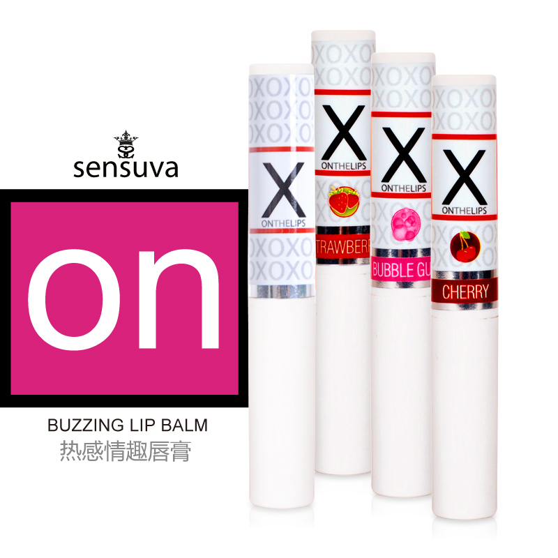 【预售！！】美国sensuva ON 热感情趣唇膏果味情侣热恋接吻神器