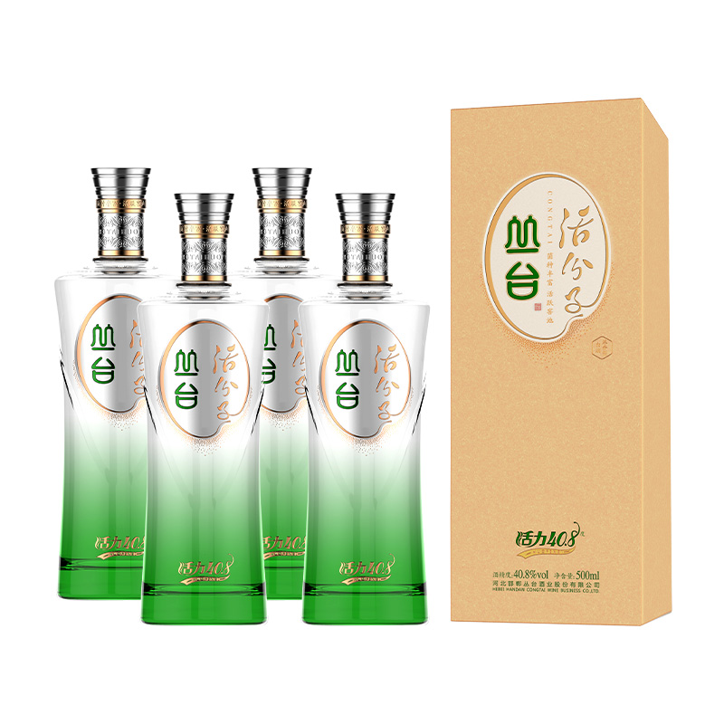 [白酒]丛台 活分子40.8度500ml