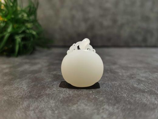 【御珠宫坊】羊脂白玉挂件 商品图1