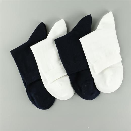 【49元6双】男丨男士全棉休闲袜纯棉纯色男袜舒适透气吸汗中筒四季袜【811605】 商品图2