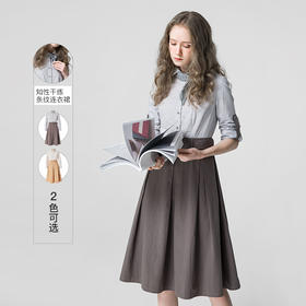 Famecoco范可儿连衣裙气质修身显瘦裙子F211FA001