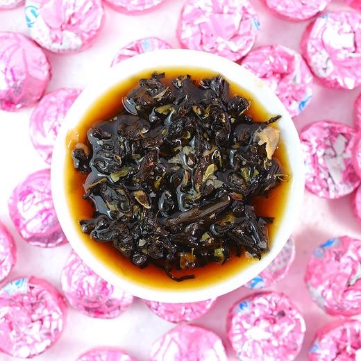 域邦铝纸玫瑰普洱熟沱（普洱茶熟茶调味茶） 商品图5