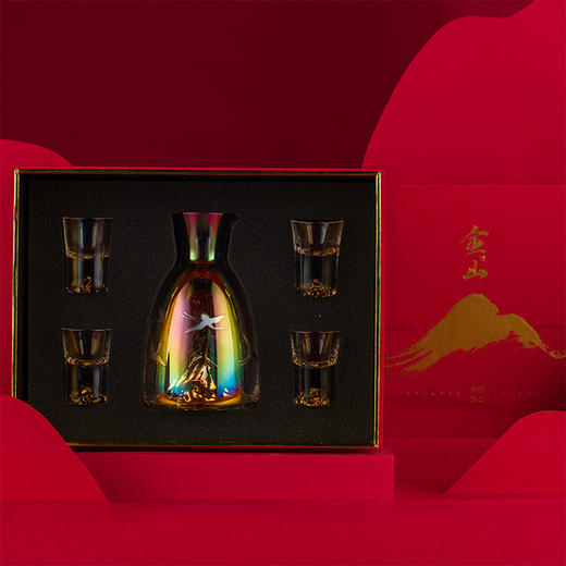 金山·炫彩圆弧酒具 1壶N杯 商品图1