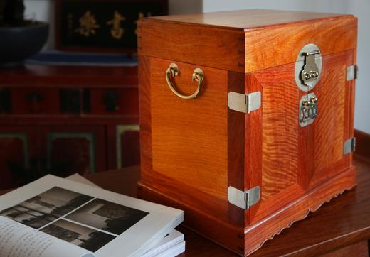 红桥红  家具严选  缅甸花梨（大果紫檀）  【32 缅花故宫款 官皮箱】 商品图7