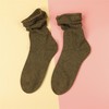 【49元6双】女丨女士时尚潮流堆堆袜纯色潮袜中长筒女袜舒适【922210】 商品缩略图1