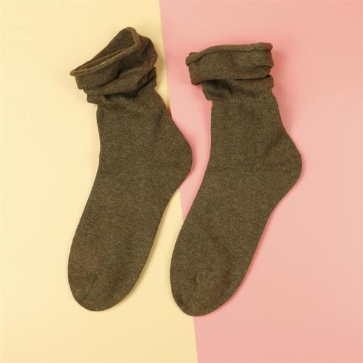 【49元6双】女丨女士时尚潮流堆堆袜纯色潮袜中长筒女袜舒适【922210】 商品图1