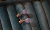 一点腮红的惊喜｜小鸟紫珠子长项链与耳环 商品缩略图2