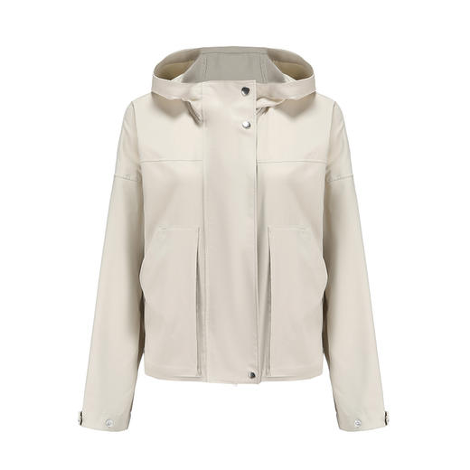 芮柯LRECNAVA瑜伽服秋季显瘦运动长袖外套休闲夹克健身连帽上衣 商品图4