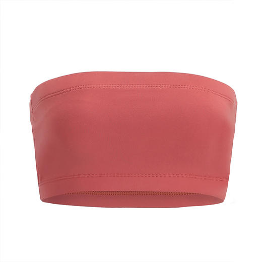 运动抹胸式内衣女无肩带瑜伽健身聚拢跑步带胸垫文胸bra 商品图4