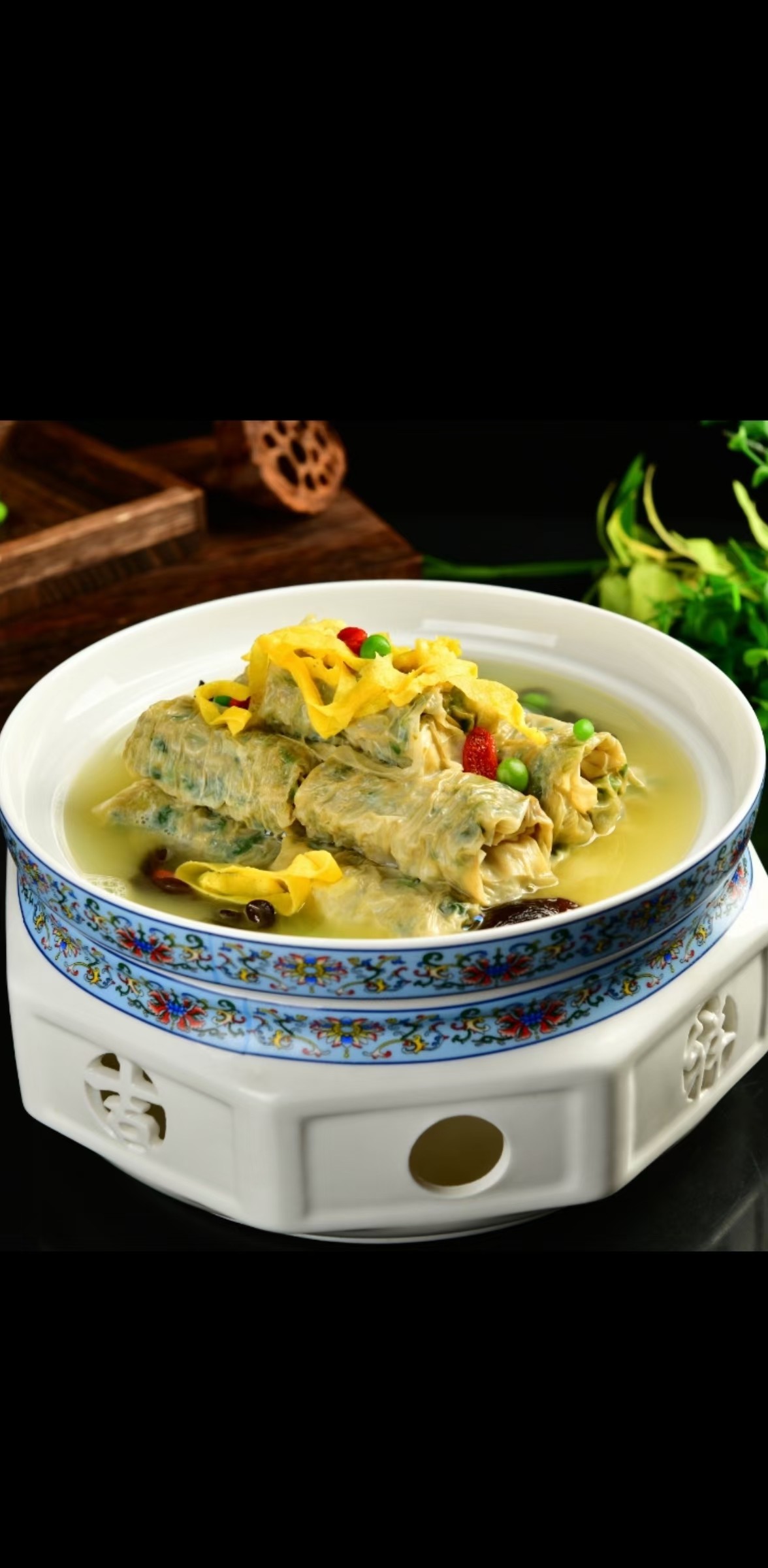 画菜荠菜腐皮卷10只