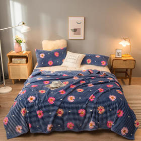 MAIYI-0525556冬季绒毯床单毛毯加厚法兰绒珊瑚毛绒毯子垫铺床学生宿舍单人毯子