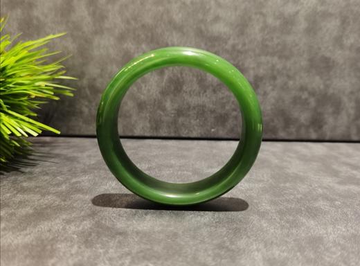 【御珠宫坊·传承系列】碧玉手镯57.5mm 商品图1
