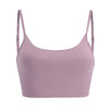 【裸感】一体式胸垫 肩带可调运动内衣女低强度美背瑜伽背心bra 商品缩略图4
