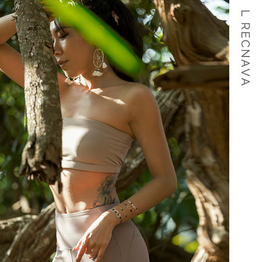 运动抹胸式内衣女无肩带瑜伽健身聚拢跑步带胸垫文胸bra 商品图1