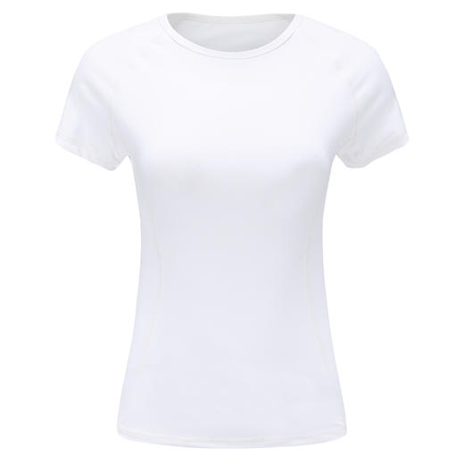 运动上衣女短袖速干t恤运动健身显瘦透气跑步瑜伽服 商品图4