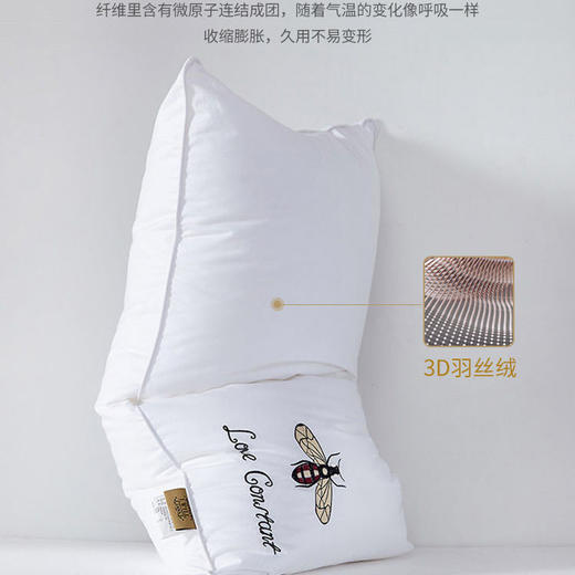 PDD-LACASA210123新款家用柔软全棉枕芯护颈椎助睡眠枕头TZF 商品图2