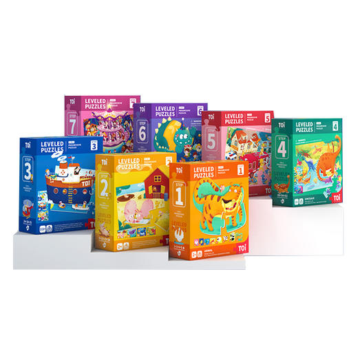 TOI进阶拼图系列儿童学生益智玩具减压 商品图0