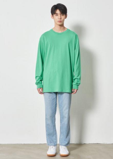 8 seconds  20FW 天蓝色水洗直筒牛仔裤420821DPAQJPY带授权招加盟代理 商品图2