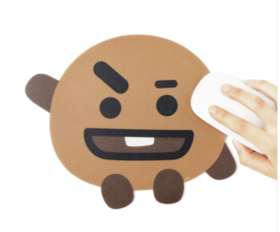 韩国 可爱Line Friends BT21 SHOOKY鼠标垫JPY带授权招加盟代理