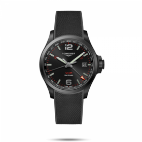 longines浪琴手表 Conquest V.H.P. GMT 系列L3.728.2.56.9 男款JPY带授权招加盟代理