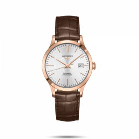 longines手表Record collection 系列  L2.820.8.72.2男款JPY带授权招加盟代理