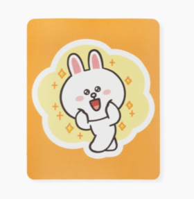 韩国 可爱Line Friends Cony可移动贴纸（类型14）JPY带授权招加盟代理