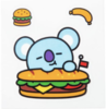 韩国 可爱Line Friends BT21 KOYA叮咬装饰贴JPY带授权招加盟代理 商品缩略图0