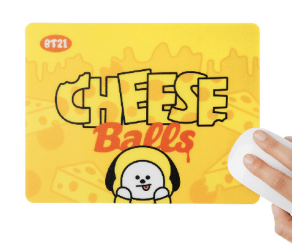 韩国 可爱Line Friends BT21 CHIMMY甜蜜鼠标垫JPY带授权招加盟代理