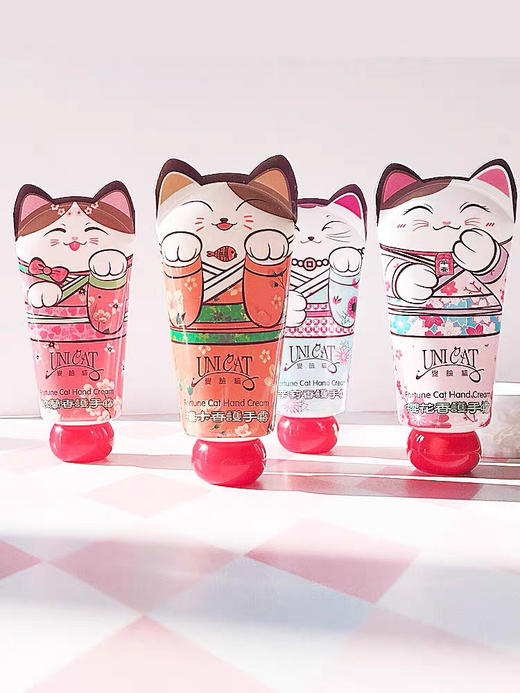 台湾原装变脸猫 护手霜（四叶草香/檀木香/依兰香/樱花香） 商品图1