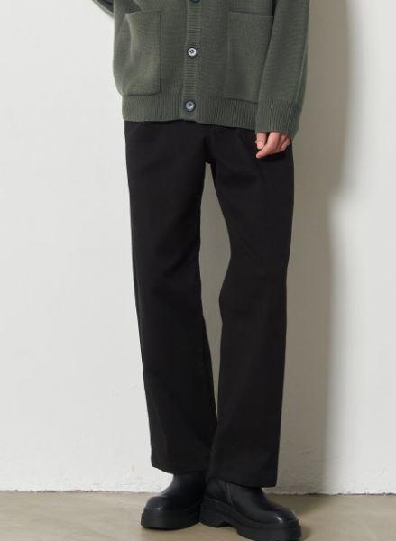 8 seconds 男士黑色单下巴条纹裤#260Y21EY25JPY带授权招加盟代理 商品图4