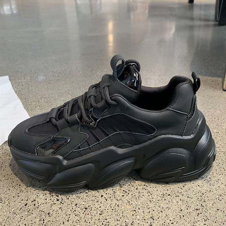 5黑将军二代韩国百搭加绒运动鞋老爹鞋网球鞋360款