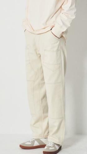 8 seconds  20FW象牙口袋设计裤子450921FQ20JPY带授权招加盟代理