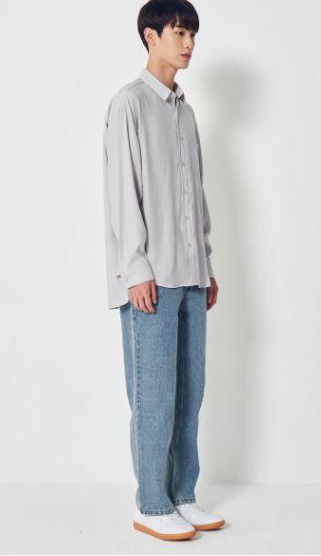 8 seconds 天蓝色包迷你口袋点直筒牛仔裤#450921LB1QJPY带授权招加盟代理 商品图3