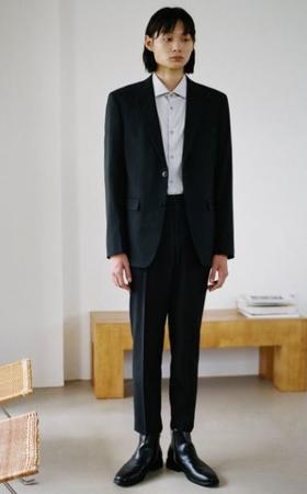 8 seconds 20FW [RECYCLE] 灰度图案修身宽松裤420821LY54JPY带授权招加盟代理