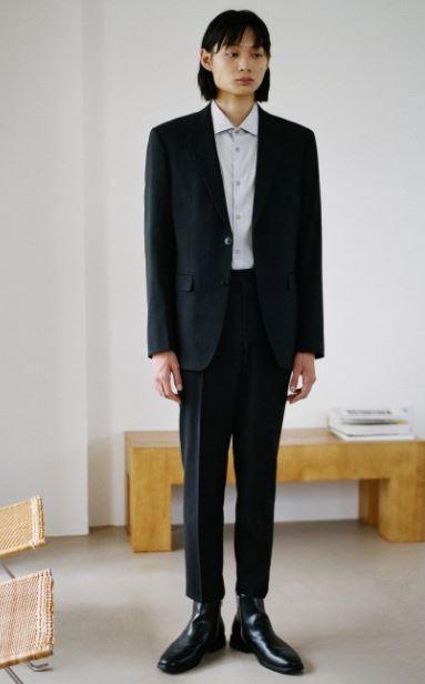 8 seconds 20FW [RECYCLE] 灰度图案修身宽松裤420821LY54JPY带授权招加盟代理 商品图0