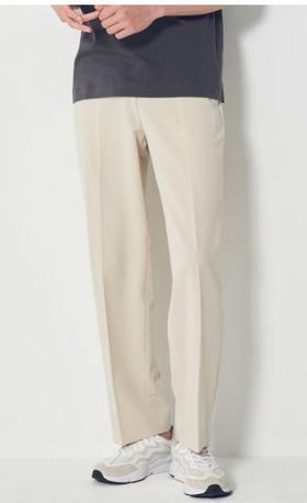 8 seconds 420721LY30 20FW 半宽象牙基本宽松裤420721LY30JPY带授权招加盟代理