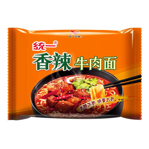 统一香辣牛肉面袋面100g 商品图0