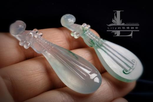 翡翠“知音”琵琶（一对） 商品图4